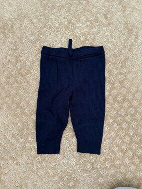 Janie and Jack Knit Joggers - 3-6 Months